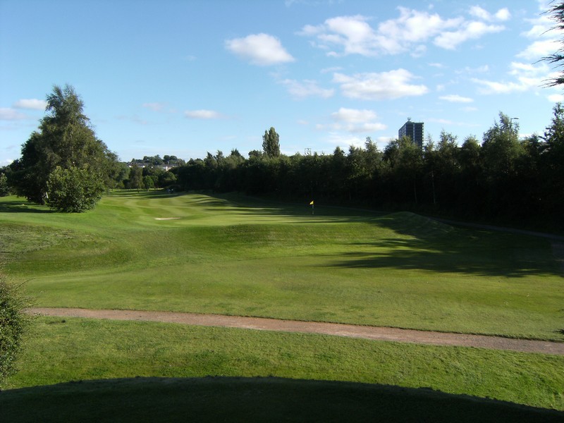 View behind the 6th green